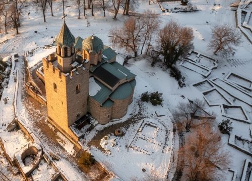 The Magic of Snow-Covered Castles and Fortresses in the Balkans