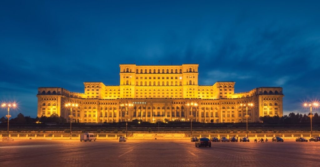 Parliament Palace in Bucharest